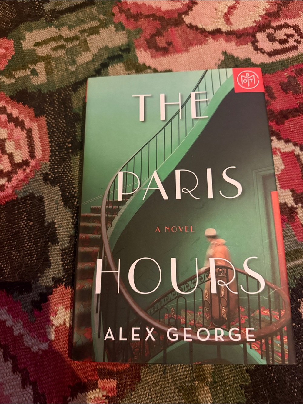 The Paris Hours by Alex George — Green Paperback Novel